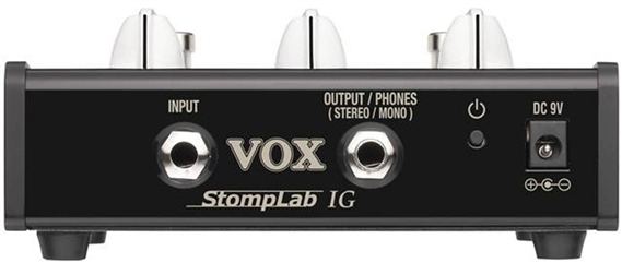 Vox StompLab 1G задняя панель