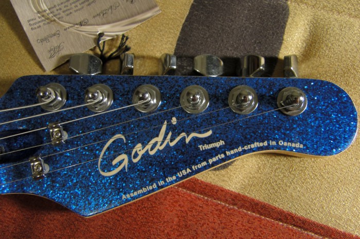 Godin Triumph Sparkle Blue