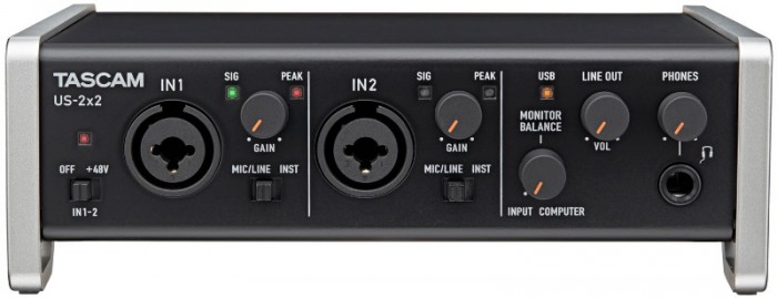 TASCAM US-2x2